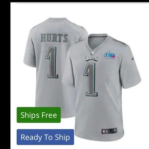 Youth XL Jalen Hurts Super Bowl jersey